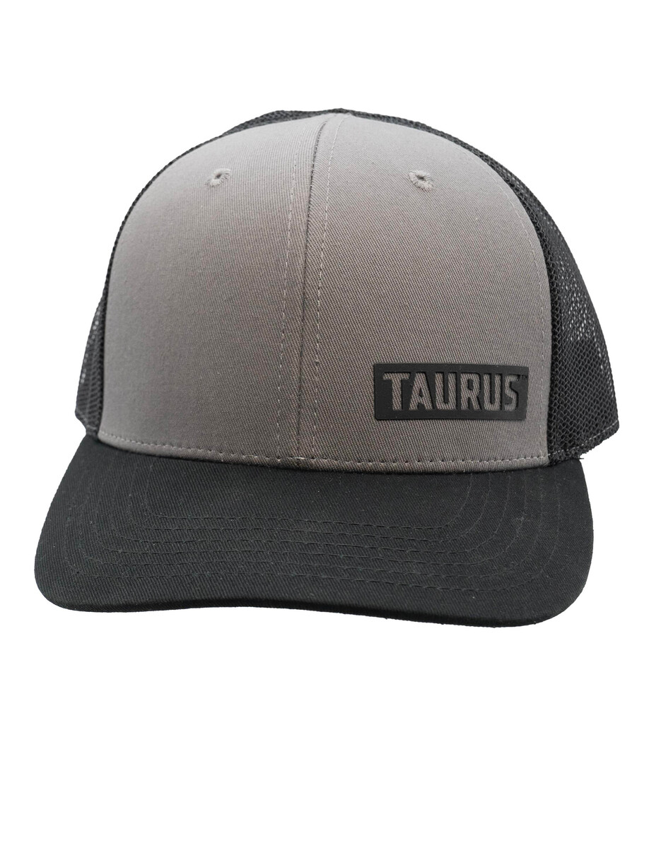 Taurus Logo Charcoal/Black High Profile Mesh Hat | ShopTaurus Taurus Logo Charcoal/Black High Profile Mesh Hat | ShopTaurus