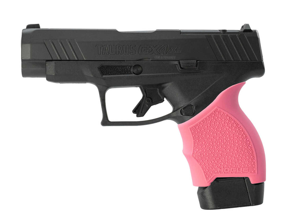 Hogue HandALL Beavertail Grip Sleeve Taurus GX4 & GX4XL - Pink | ShopTaurus Hogue HandALL Beavertail Grip Sleeve Taurus GX4 & GX4XL - Pink | ShopTaurus