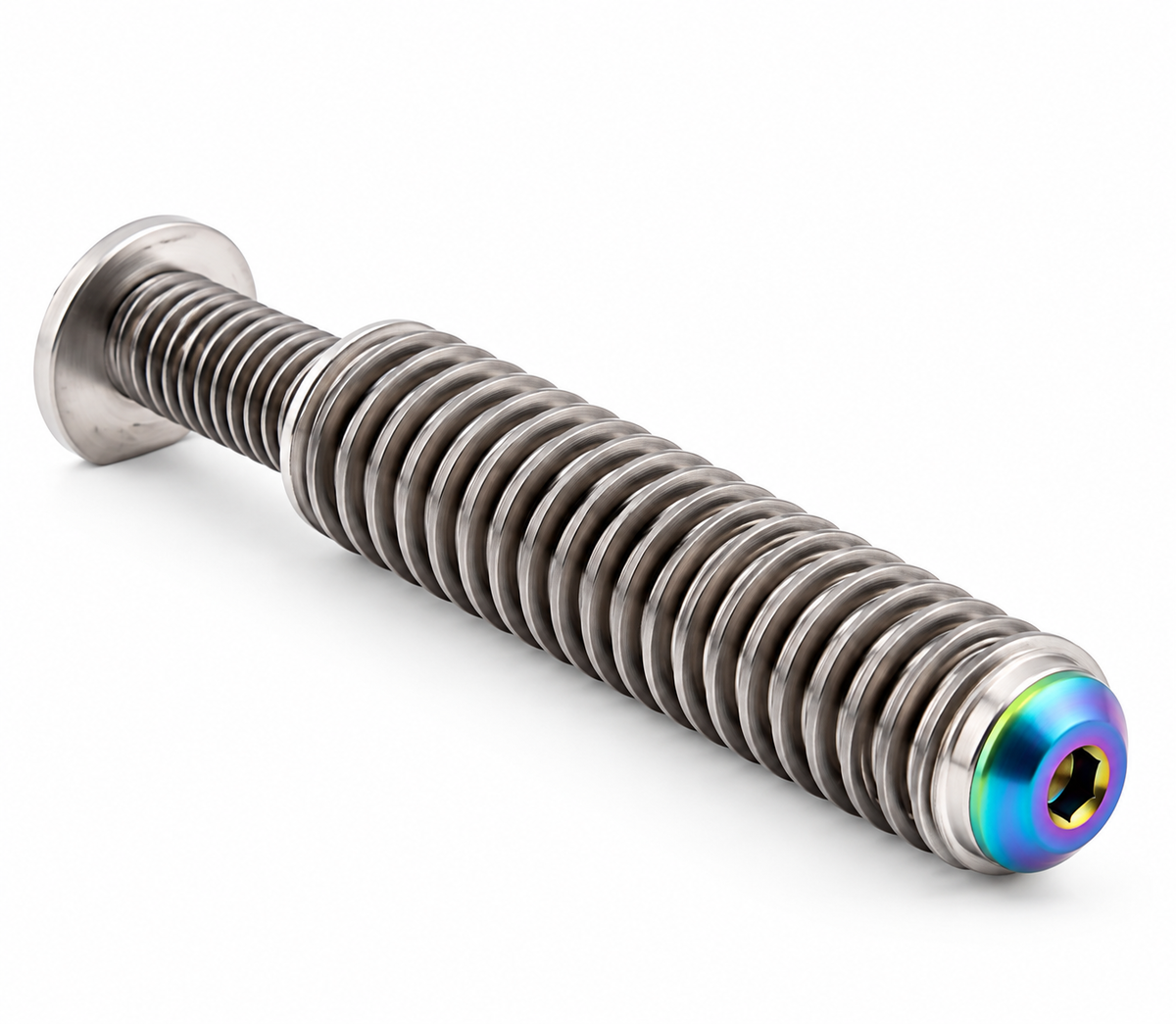 Official Lakeline Performance Prizm Oilslick Titanium Nitride Stainless Steel Buffered Recoil Assembly for Taurus TX22 Official Lakeline Performance Prizm Oilslick Titanium Nitride Stainless Steel Buffered Recoil Assembly for Taurus TX22