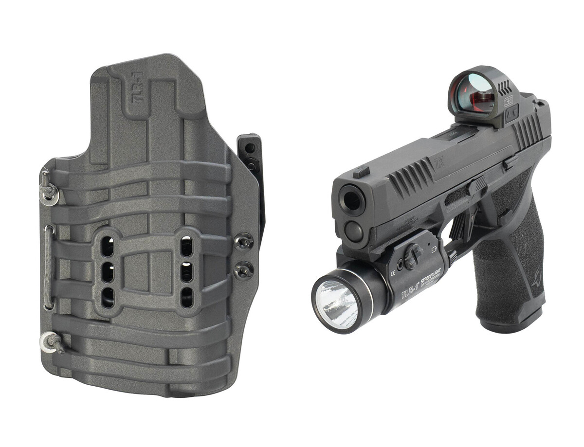TX9 "Apex Operator" IWB Carry Bundle (NO FIREARM — Gear Only) - C&H Comp Red Dot, Streamlight TLR-1, PHLster Floodlight Holster & TORO Kit | Charcoal Gray TX9 "Apex Operator" IWB Carry Bundle (NO FIREARM — Gear Only) - C&H Comp Red Dot, Streamlight TLR-1, PHLster Floodlight Holster & TORO Kit | Charcoal Gray