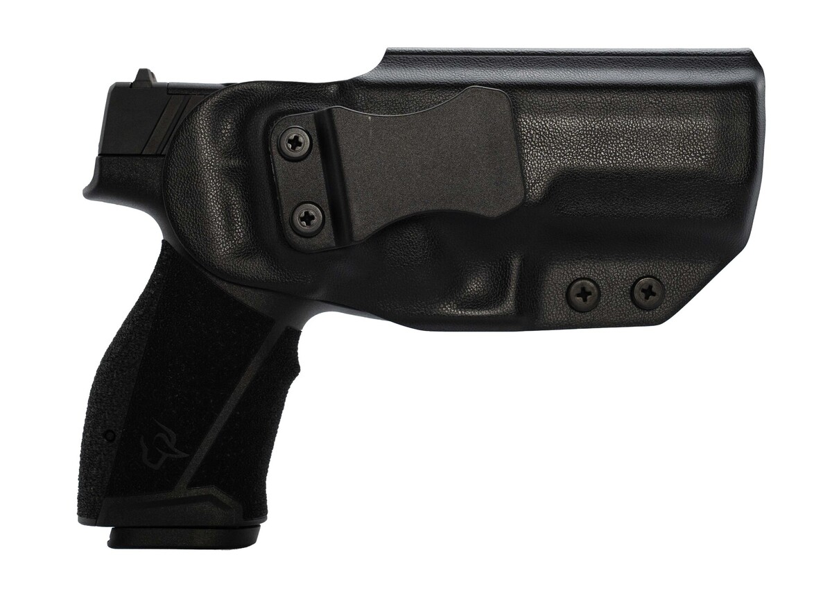 Official UM Tactical Qualifier IWB/OWB Holster — Taurus TX9 (Optic-Ready) AMBI Official UM Tactical Qualifier IWB/OWB Holster — Taurus TX9 (Optic-Ready) AMBI