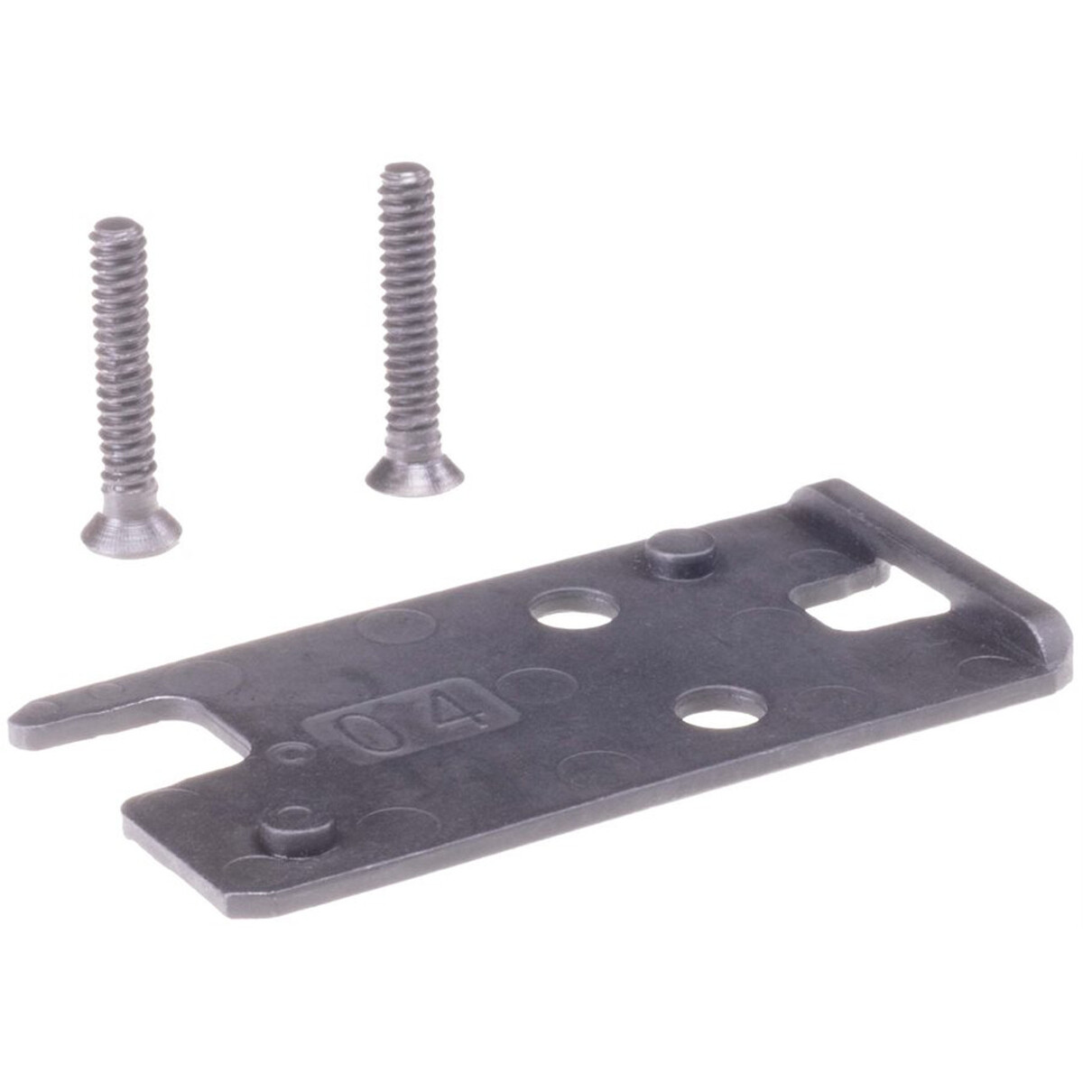 Taurus T.O.R.O. Optic Mounting Plate #4 & Screws — Fits TX22, G3 Series, G3c, TX9 (10027858) Taurus T.O.R.O. Optic Mounting Plate #4 & Screws — Fits TX22, G3 Series, G3c, TX9 (10027858)