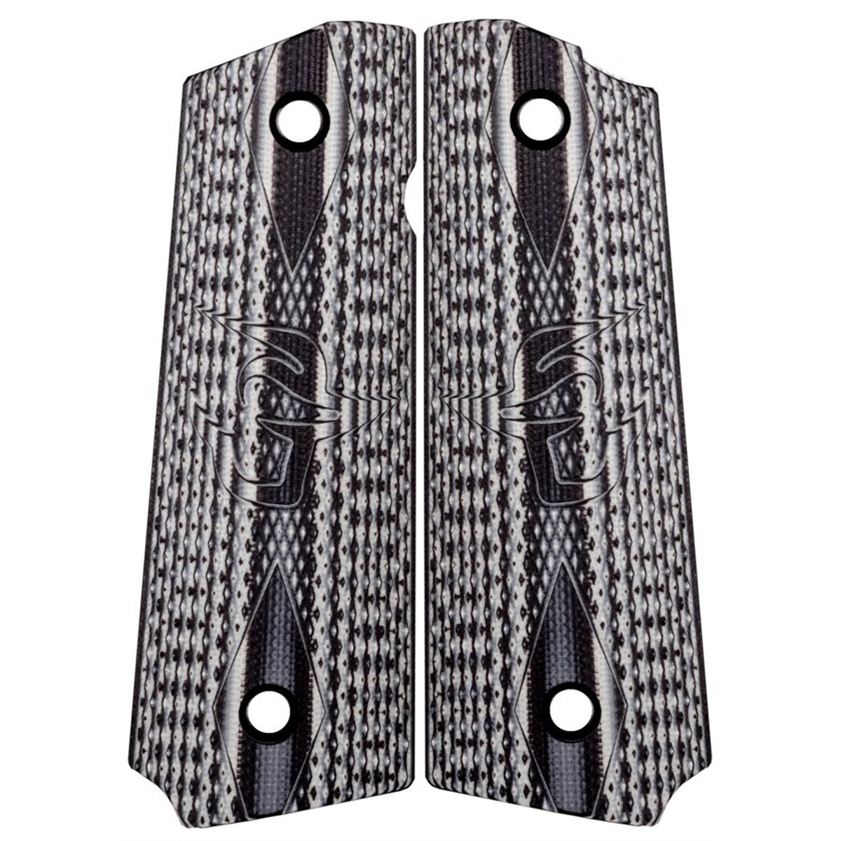 KIT GRIP,1911 FS,VZ G10,DD /BULL,BK GR KIT GRIP,1911 FS,VZ G10,DD /BULL,BK GR