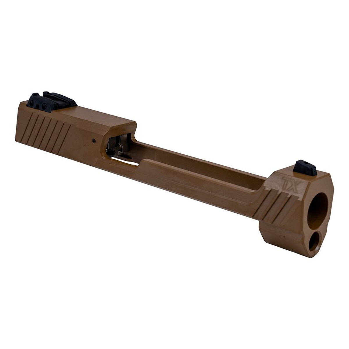 Taurus TX22 Competition Stripped Slide Assembly - Coyote Tan Cerakote (304-0006-02) Taurus TX22 Competition Stripped Slide Assembly - Coyote Tan Cerakote (304-0006-02)