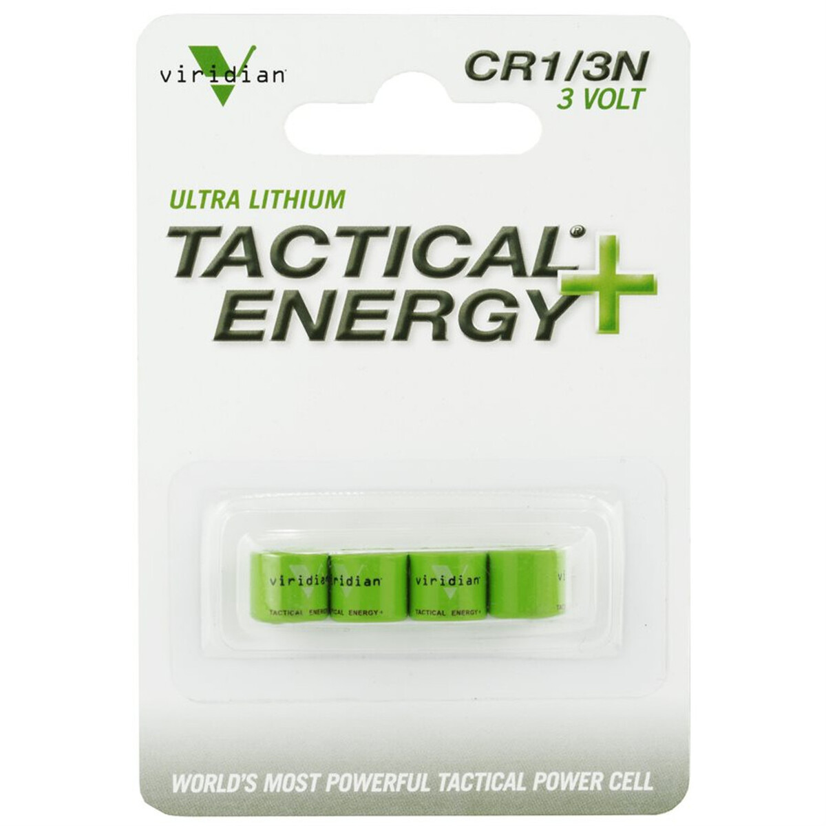Viridian Tactical Energy+ 1/3N Lithium Batteries (4 Pack) | ShopTaurus Viridian Tactical Energy+ 1/3N Lithium Batteries (4 Pack) | ShopTaurus