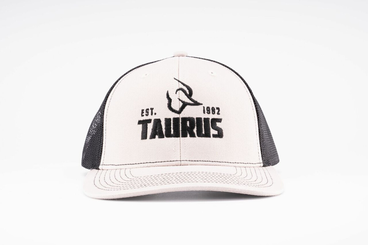 Taurus Established Trucker Hat Grey Black | High Profile Snapback | USA Shipping Taurus Established Trucker Hat Grey Black | High Profile Snapback | USA Shipping
