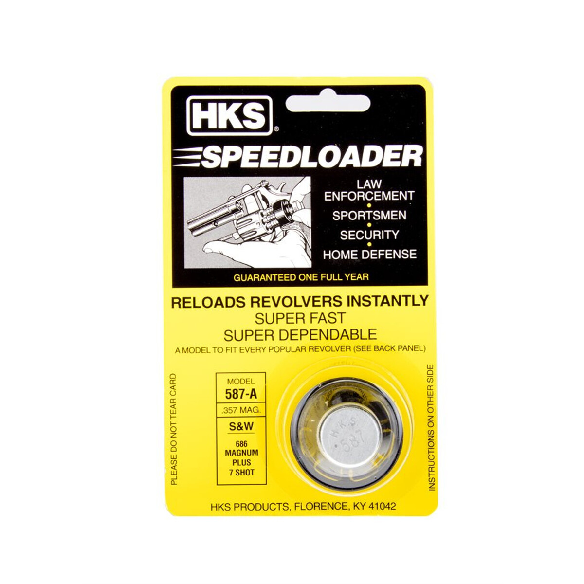 HKS SPEEDLOADER FOR 66, 627 TRK, 617 HKS SPEEDLOADER FOR 66, 627 TRK, 617