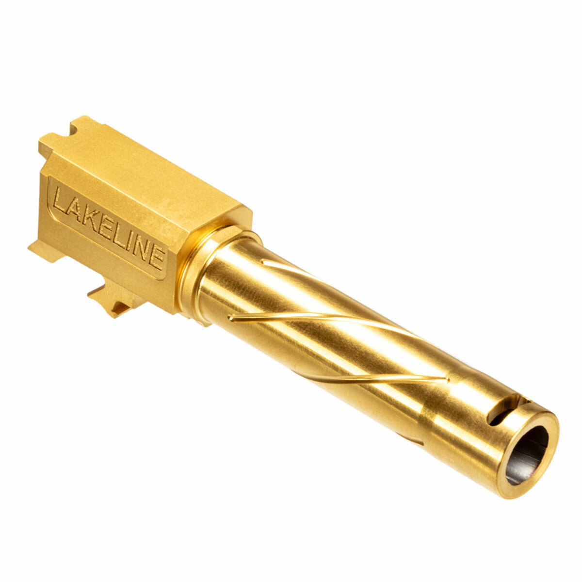 Lakeline Ported Barrel 9MM G2c Gold TiN Lakeline Ported Barrel 9MM G2c Gold TiN