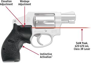Crimson Trace Lasergrip Red Laser for Taurus Model 85 & Small Frame Crimson Trace Lasergrip Red Laser for Taurus Model 85 & Small Frame