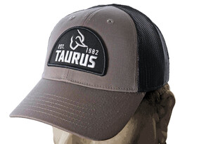 Taurus Logo Charcoal/Black Low Profile Trucker Hat | ShopTaurus Taurus Logo Charcoal/Black Low Profile Trucker Hat | ShopTaurus