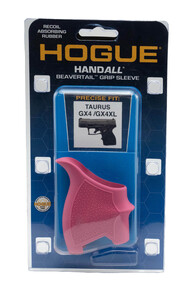 Hogue HandALL Beavertail Grip Sleeve Taurus GX4 & GX4XL - Pink | ShopTaurus Hogue HandALL Beavertail Grip Sleeve Taurus GX4 & GX4XL - Pink | ShopTaurus