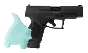 Hogue HandALL Beavertail Grip Sleeve Taurus GX4 & GX4XL - Aqua | ShopTaurus Hogue HandALL Beavertail Grip Sleeve Taurus GX4 & GX4XL - Aqua | ShopTaurus