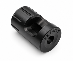 Lakeline LLC 1/2x28 Micro Compensator for .22 LR – Black Anodized Lakeline LLC 1/2x28 Micro Compensator for .22 LR – Black Anodized