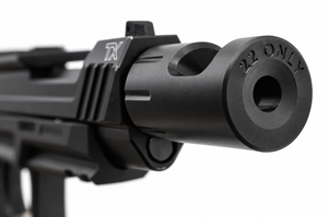 Lakeline LLC 1/2x28 Micro Compensator for .22 LR – Black Anodized Lakeline LLC 1/2x28 Micro Compensator for .22 LR – Black Anodized