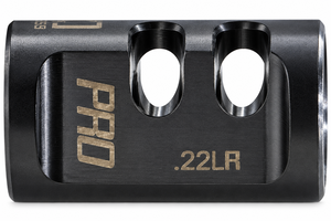 TANDEMKROSS Game Changer PRO .22LR Compensator - 1/2x28, Stainless Steel | Black Easy-Clean Coating TANDEMKROSS Game Changer PRO .22LR Compensator - 1/2x28, Stainless Steel | Black Easy-Clean Coating