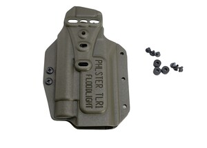 PHLster Floodlight OWB Universal Radio/Range Holster for Streamlight TLR-1 — OD Green PHLster Floodlight OWB Universal Radio/Range Holster for Streamlight TLR-1 — OD Green