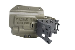 PHLster Floodlight OWB Universal Radio/Range Holster for Streamlight TLR-1 — OD Green PHLster Floodlight OWB Universal Radio/Range Holster for Streamlight TLR-1 — OD Green