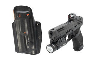TX9 "Dual Operator" IWB/OWB Carry Bundle (NO FIREARM — Gear Only) - Holster, Red Dot, Weapon Light & TORO Kit | Black/Orange - A ShopTaurus bundle | Sold and shipped by shoptaurus.com | Limited run TX9 "Dual Operator" IWB/OWB Carry Bundle (NO FIREARM — Gear Only) - Holster, Red Dot, Weapon Light & TORO Kit | Black/Orange - A ShopTaurus bundle | Sold and shipped by shoptaurus.com | Limited run
