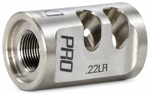 TANDEMKROSS Game Changer PRO .22LR Compensator - 1/2x28 | Stainless Steel Finish TANDEMKROSS Game Changer PRO .22LR Compensator - 1/2x28 | Stainless Steel Finish