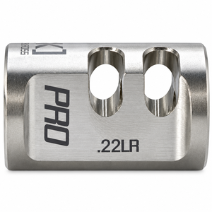 TANDEMKROSS Game Changer PRO .22LR Compensator - 1/2x28 | Stainless Steel Finish TANDEMKROSS Game Changer PRO .22LR Compensator - 1/2x28 | Stainless Steel Finish
