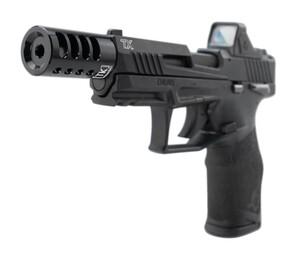 TANDEMKROSS "Game Changer" .22LR Handgun Compensator — Black TANDEMKROSS "Game Changer" .22LR Handgun Compensator — Black