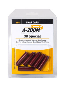 A-ZOOM 38 SPEC SNAP CAP 6PK A-ZOOM 38 SPEC SNAP CAP 6PK