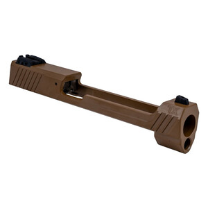 Taurus TX22 Competition Stripped Slide Assembly - Coyote Tan Cerakote (304-0006-02) Taurus TX22 Competition Stripped Slide Assembly - Coyote Tan Cerakote (304-0006-02)
