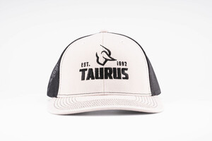 Taurus Established Trucker Hat Grey Black | High Profile Snapback | USA Shipping Taurus Established Trucker Hat Grey Black | High Profile Snapback | USA Shipping