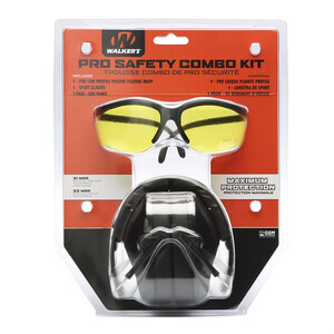 Walkers Ear Folding Low Profile Folding Muff/Glasses/Plugs Combo, Taurus Branded Walkers Ear Folding Low Profile Folding Muff/Glasses/Plugs Combo, Taurus Branded