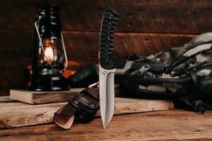 Fox Edge Fixed Blade Knife Branded Fox Edge Fixed Blade Knife Branded