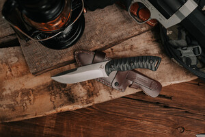 Fox Edge Fixed Blade Knife Branded Fox Edge Fixed Blade Knife Branded