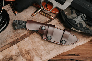 Fox Edge Fixed Blade Knife Branded Fox Edge Fixed Blade Knife Branded